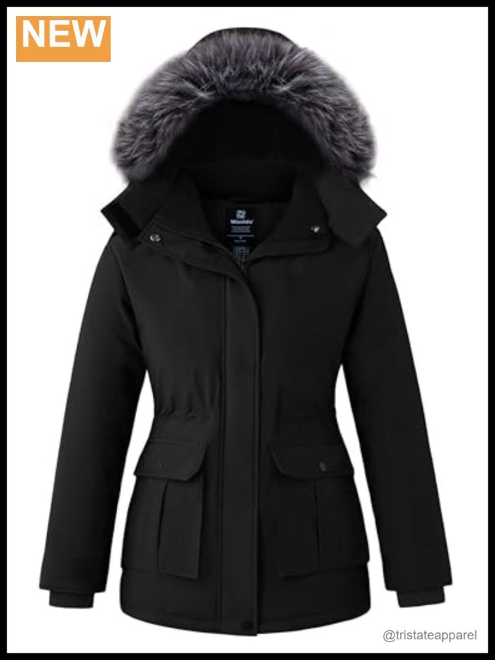 Women's Winter Puffer Parka Jacket Warm Thicken Hooded Zip Coat